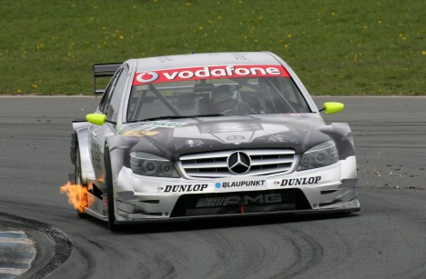 Bernd Schneiders HWA Mercedes racer